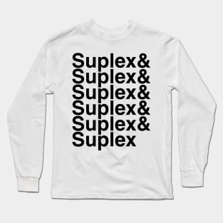 Suplex Helvetica List Long Sleeve T-Shirt